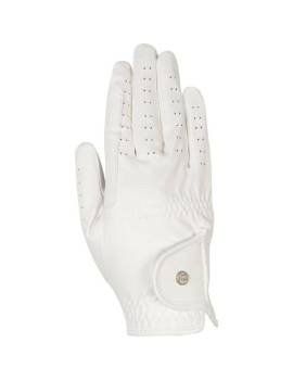 Guantes de equitación hkm blanco