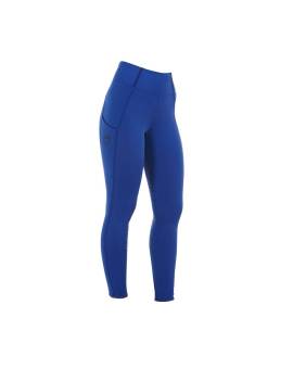 pantalón equitación tipo leggin mujer azul equestro invierno