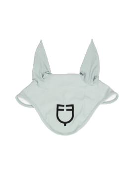 orejeras caballo verde con logo negro menta equestro eh09036