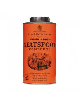 Aceite Pata de Buey para cuero con brocha carr and day neastfoot