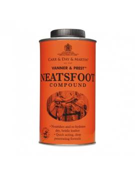 Aceite Pata de Buey para cuero con brocha carr and day neastfoot