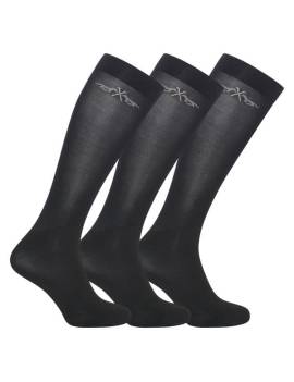 pack cakcetines equitación altos hv polo negros