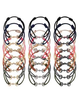 pulsera cuerda con filete varios colores hv polo