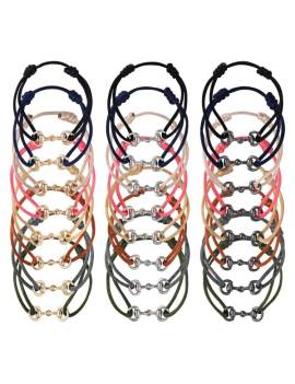 pulsera cuerda con filete varios colores hv polo
