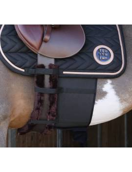 faja cinchuelo heridas espuelas caballo norton negro
