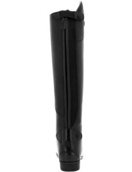 elastico y cremallera botas equitación altas negras con cordones equitheme new primera