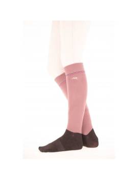 versión 2 pack calcetines equitación largos rosa penelope