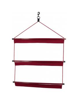 colgador mantillas caballo granate equitheme