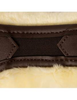 elásticos cincha barriguera salto caballo con borreguillo kentucky horsewear