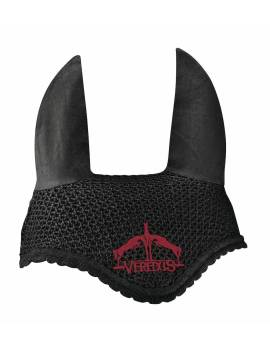 Orejeras VEREDUS Color Edition negro con logo granate