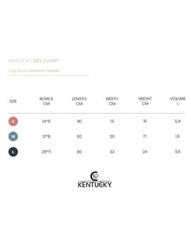 medidas comedero doble elevado perro kentucky