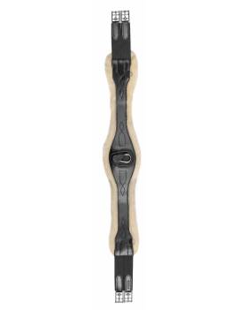 cincha larga de cuero con borreguito waldhausen