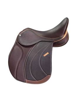 montura uso general equitación con puentes intercambiables marjoman omega marrón