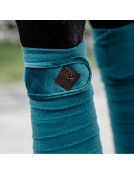 vendas polares caballo terciopelo verde aguamarina kentucky detalles logo