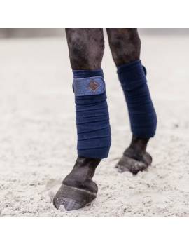 vendas polares caballo con glitter azul marino kentucky pata 1