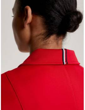 cuello americana de concurso roja mujer equitacion tommy hilfiger hickstead