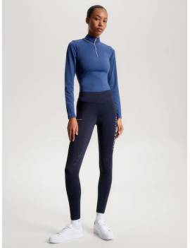 frontal leggins de montar mujer azul marino tommy hilfiger elmira