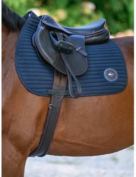 mantilla caballo con logo tommy hilfiger azul marino modelo upstate