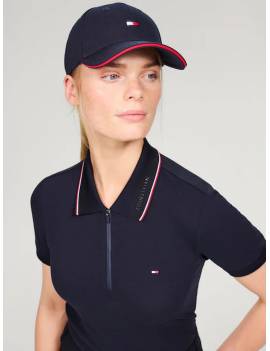 chica con gorra equitación azul marino tommy hilfiger dayton