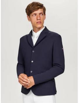 lateral americana de concurso equitación hombre azul marino tommy hilfiger
