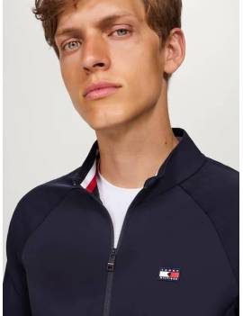parte de arriba sudadera equitación hombre con cremallera azul marino tommy hilfiger somerset