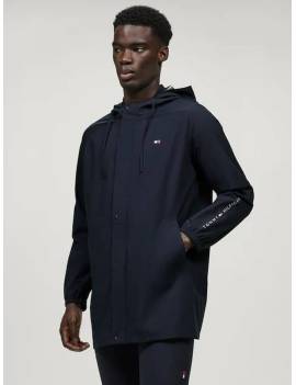 chaqueta impermeable equitación hombre azul marino tommy hilfiger bolton