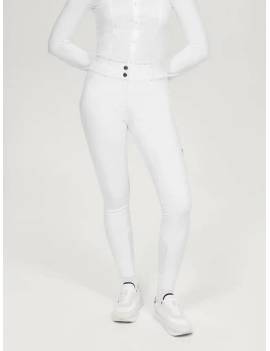pantalones blancos competición equitación mujer tommy hilfiger helena vista frontal