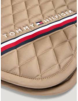 mantilla salto azul marino caballo logo tommy hilfiger beige