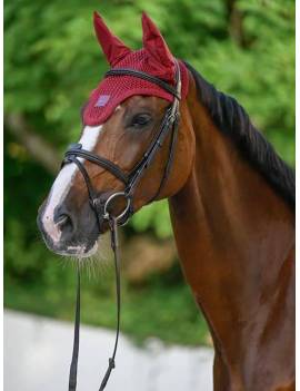 orejeras caballo granate boss equestrian