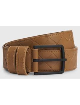 cinturón equitación mujer cuero beige boss equestrian enrollado
