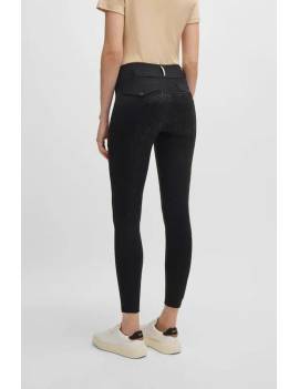 leggins equitación mujer con cinturón negro boss equestrian hybrid