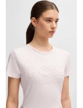 camiseta equitación mujer manga corta rosa boss equestrian maya