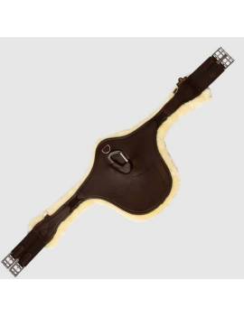 cincha barriguera salto caballo con borreguillo kentucky horsewear