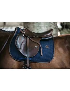 Mantilla KENTUCKY COLOR EDITION LEATHER AZUL MARINO con caballO