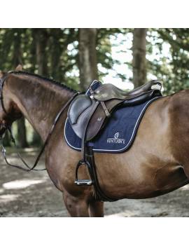 mantilla salto azul marino con logo kentucky horsewear color edition show
