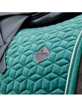 mantilla terciopelo kentucky horsewear color edition velvet verde aguamarina