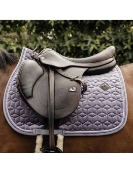 mantilla terciopelo kentucky horsewear color edition velvet lila flojo