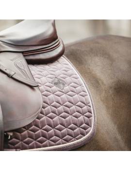 caballo con mantilla terciopelo kentucky horsewear color edition velvet light purple