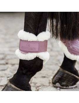 protectores vegan con borreguillo kentucky rosas