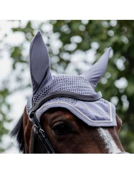 orejeras caballo terciopelo kentucky lila