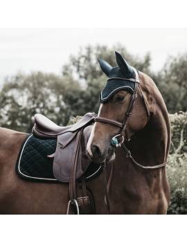 orejeras CORDUROY efecto pana de kentucky verdes 2