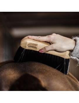 cepillo medio fuerte kentucky horsewear grooming deluxe
