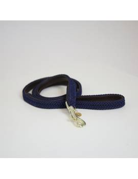 correa perro KENTUCKY trenzado 120cm azul