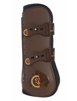 Protectores KENTUCKY ELASTIC delantero marrón