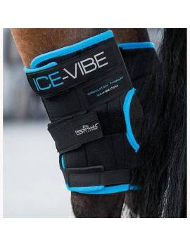 Protectores HORSEWARE de masaje ICE-VIBE corvejón