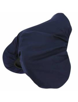 Funda para Silla equitheme de algodón azul marino