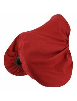 Funda para Silla equitheme de algodón rojo