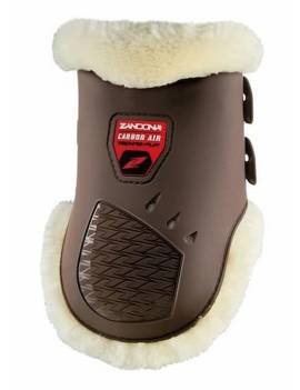 Protectores ZANDONÀ con borrego TECHNO FUR trasero marrones
