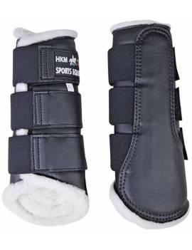 protectores de trabajo hkm con borreguillo negro