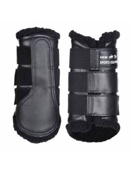 protectores de trabajo hkm con borreguillo negro
